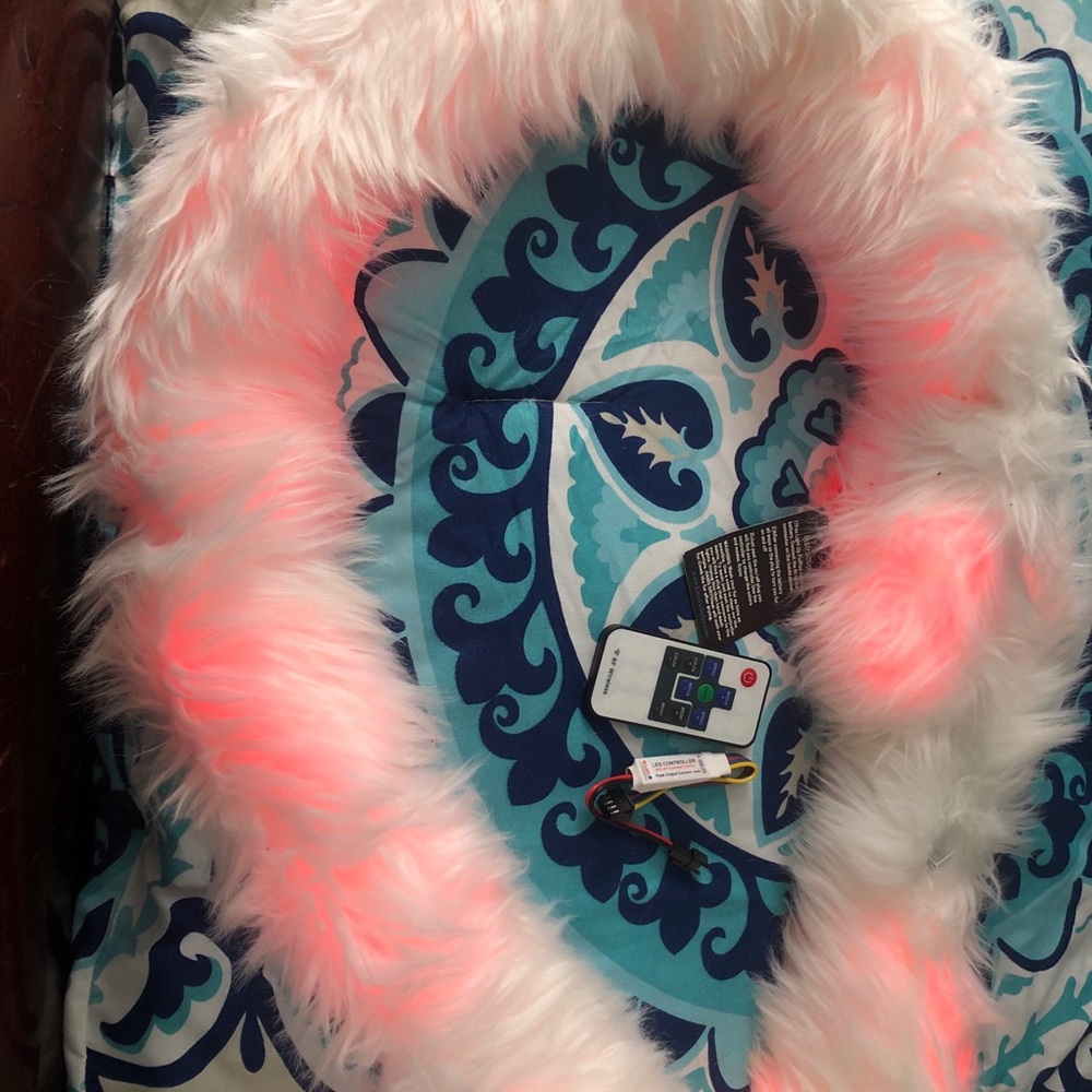 Light up scarf